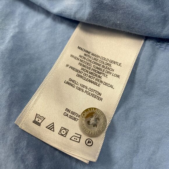 Columbia PFG Shirt Mens XL Blue Button Down Long Sleeve Outdoor Fishing Casual - Picture 4 of 16